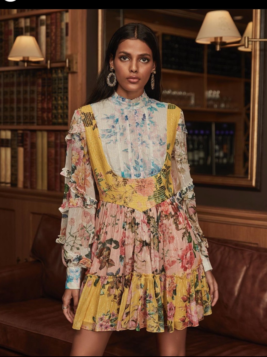 Hemant And Nandita Fluer Mini Dress S